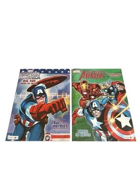 Marvel Avengers Big Fun Activity Coloring Books Bendon Paperbacks